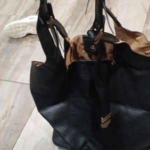 Tote black just fab